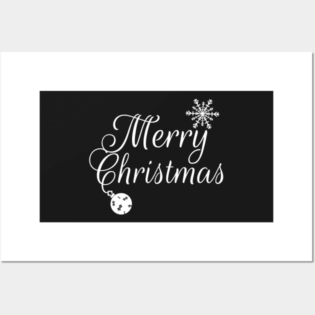 Merry Christmas Merry Christmask Wall Art by PlusAdore